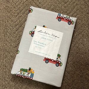 LONDON KAYE  Set of 2 Standard Pillowcases